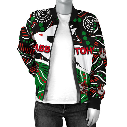 rabbitohs-women-bomber-jacket-aboriginal