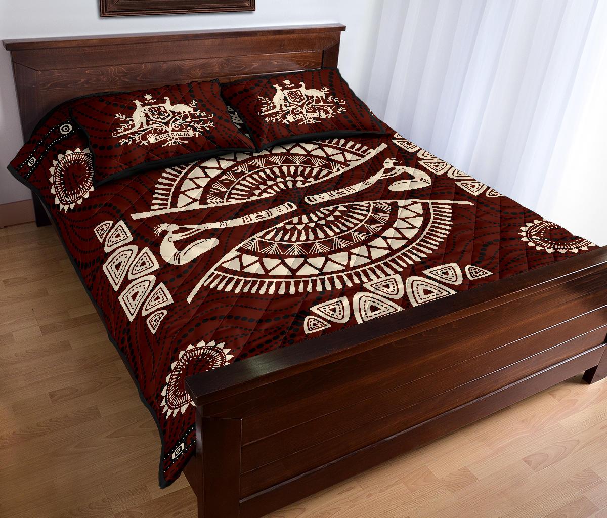 quilt-cover-set-didgeridoo-australia-bed-set-aboriginal-patterns-ver01