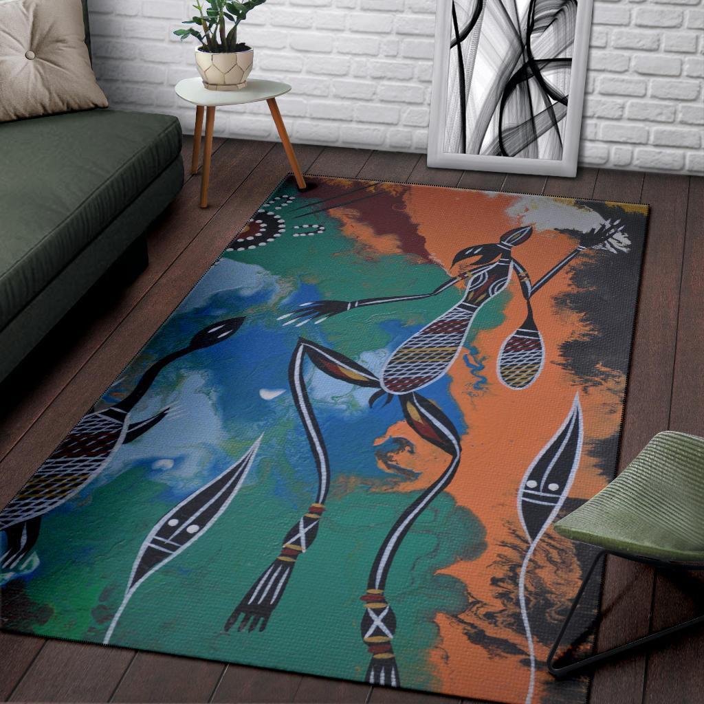 area-rug-aboriginal-dot-art-painting-style