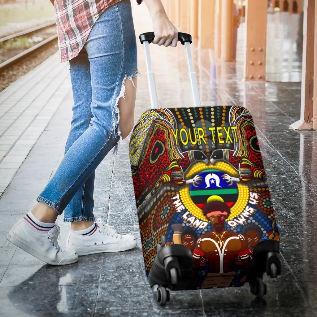 custom-text-the-land-owns-us-luggage-covers
