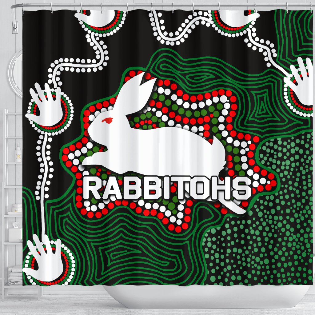 rabbitohs-shower-curtain-aboriginal-2