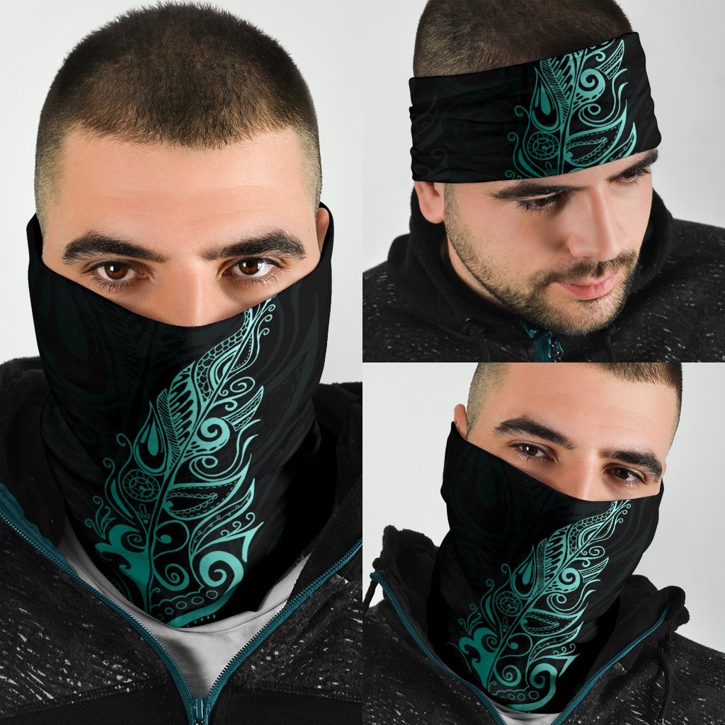 light-silver-fern-new-zealand-bandana-turquoise