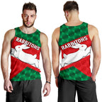 rabbitohs-men-tank-top-sporty-style
