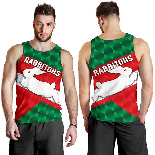 rabbitohs-men-tank-top-sporty-style