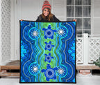 1staustrali-aboriginal-premium-quilt-aboriginal-turtle-family