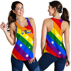 Racerback Tank - G Day Tank Top Lgbt Color - Women - Vibe Hoodie