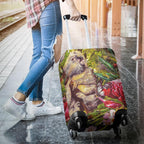 koala-luggage-cover-3d-koala-with-waratah-flower-suitcase-cover
