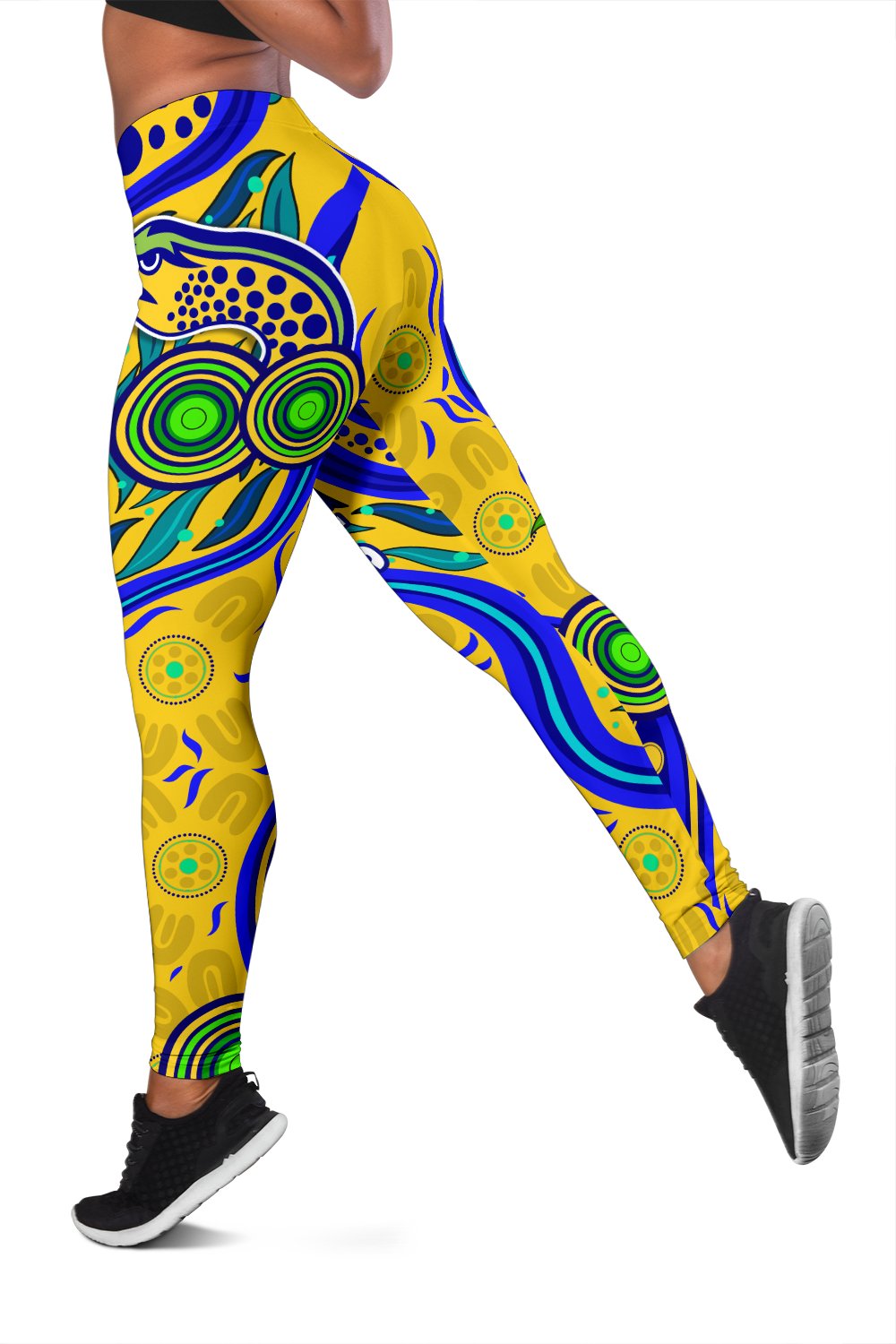 eels-indigenous-special-women-leggings-version-gold