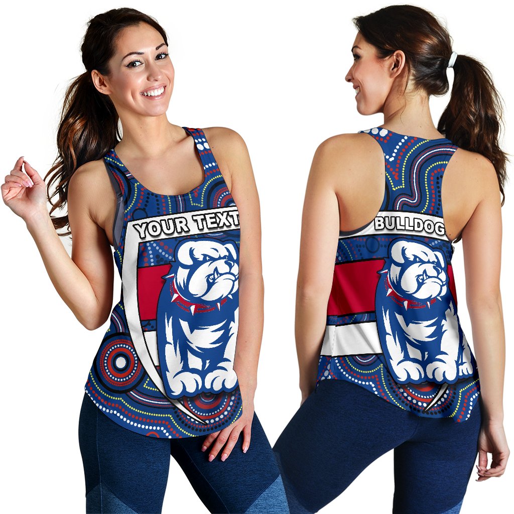 (Custom Personalised) Western Football Bulldogs Women Racerback Tank Redamancy Indigenous Australian - Vibe Hoodie