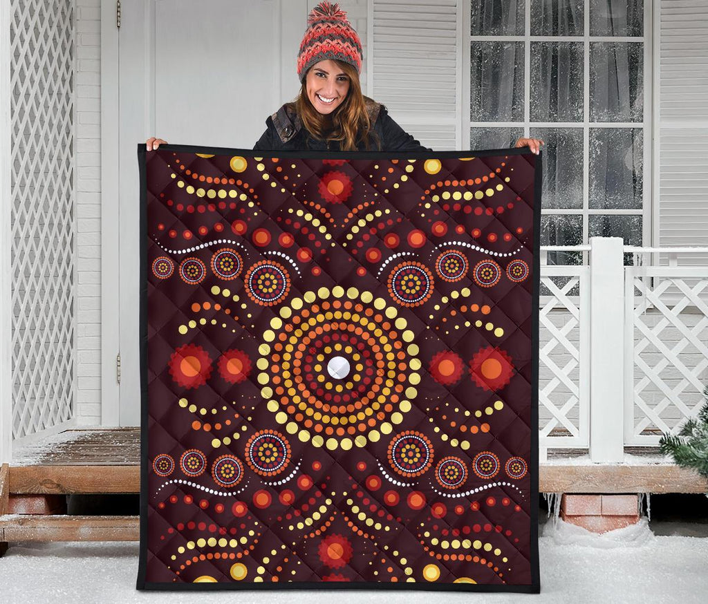 aboriginal-premium-quilt-indegenous-dot-painting-art