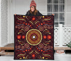 aboriginal-premium-quilt-indegenous-dot-painting-art