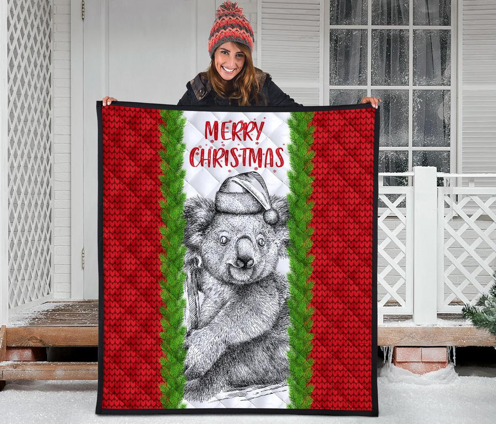 christmas-premium-quilt-merry-christmas-koala