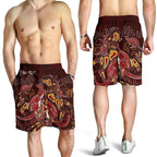 custom-aboriginal-mens-shorts-kangaroo-family-with-hand-art