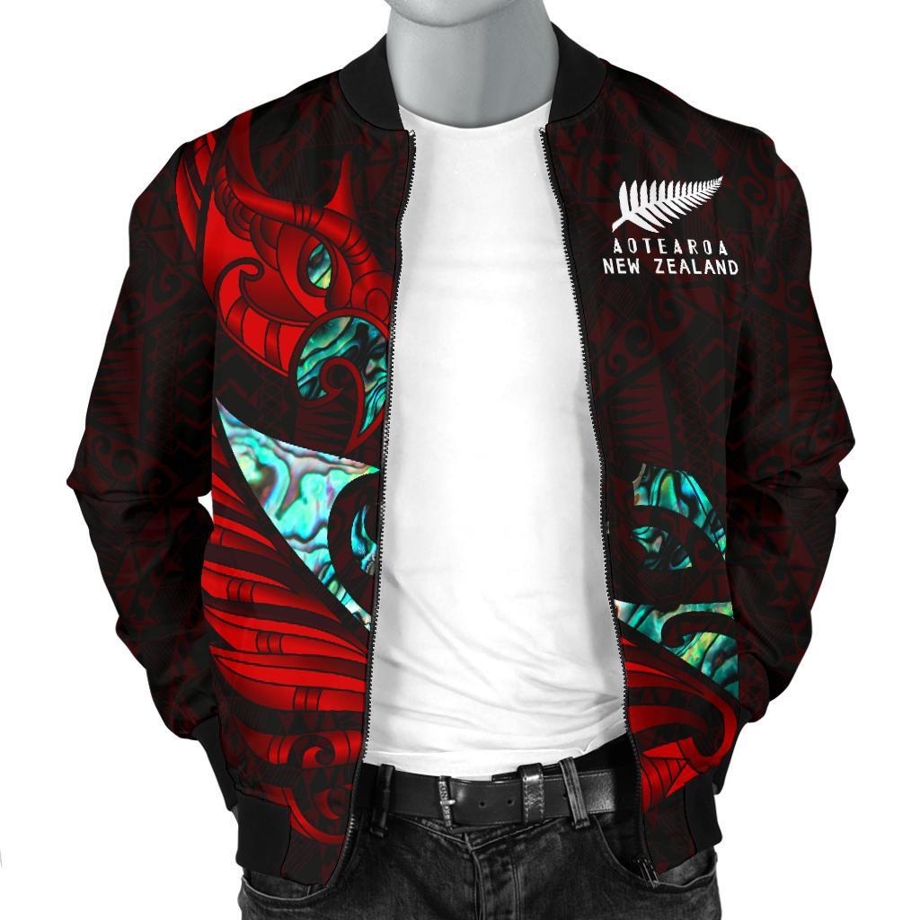 new-zealand-bomber-jacket-for-men-manaia-paua-fern-wing-red