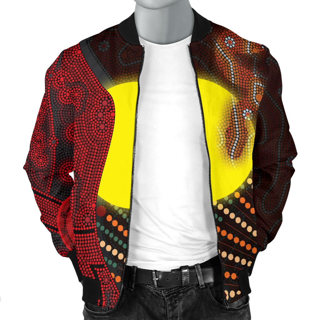 aboriginal-mens-bomber-jacket-indigenous-snake-sun-dot-painting