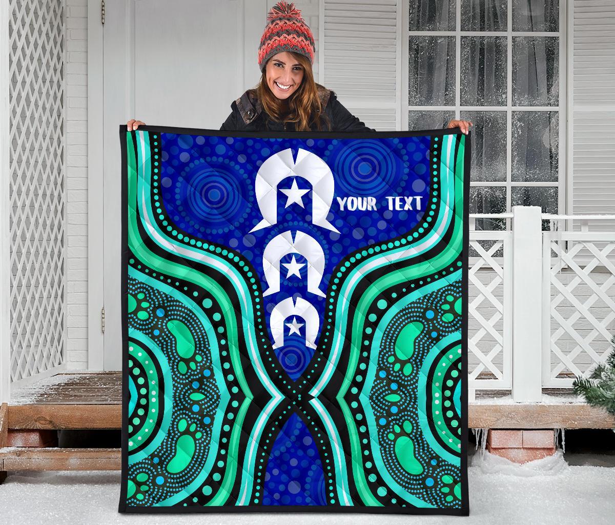 torres-strait-personalised-premium-quilt-torres-strait-symbol-and-aboriginal-patterns