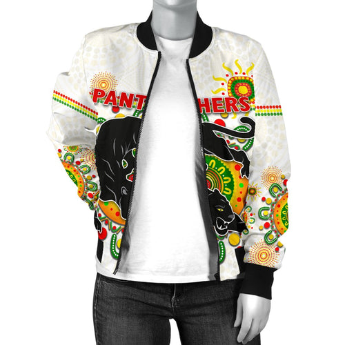 penrith-womens-bomber-jacket-indigenous-panthers-white