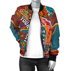 aboriginal-personalised-womens-bomber-jacket-indigenous-boomerang