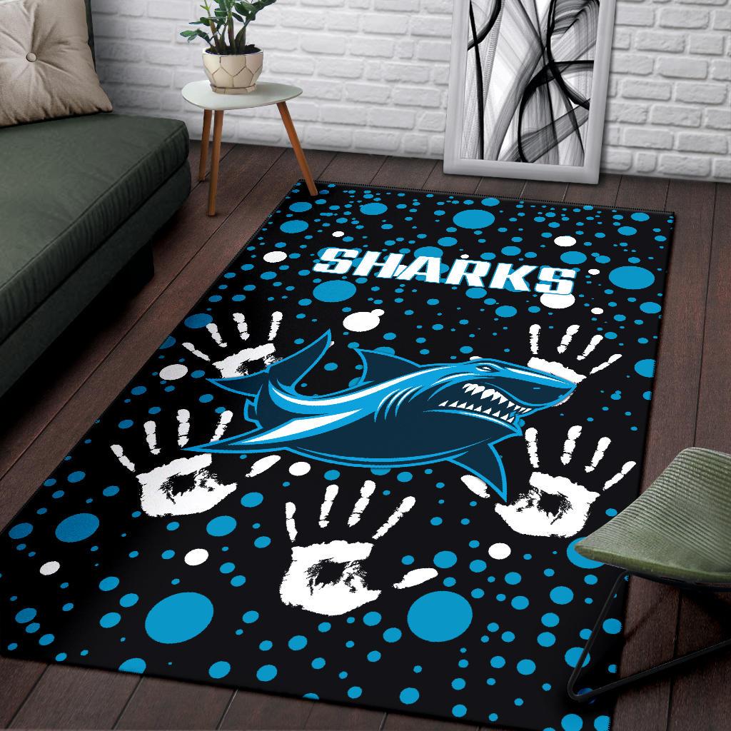 sharks-rugby-indigenous-area-rug-minimalism-version