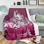 maori-manaia-the-blue-sea-premium-blanket-pink