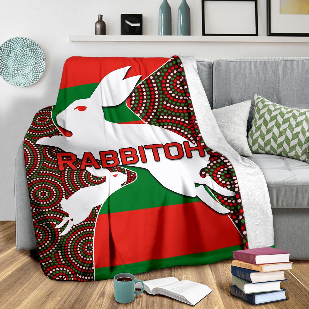 rabbitohs-premium-blanket