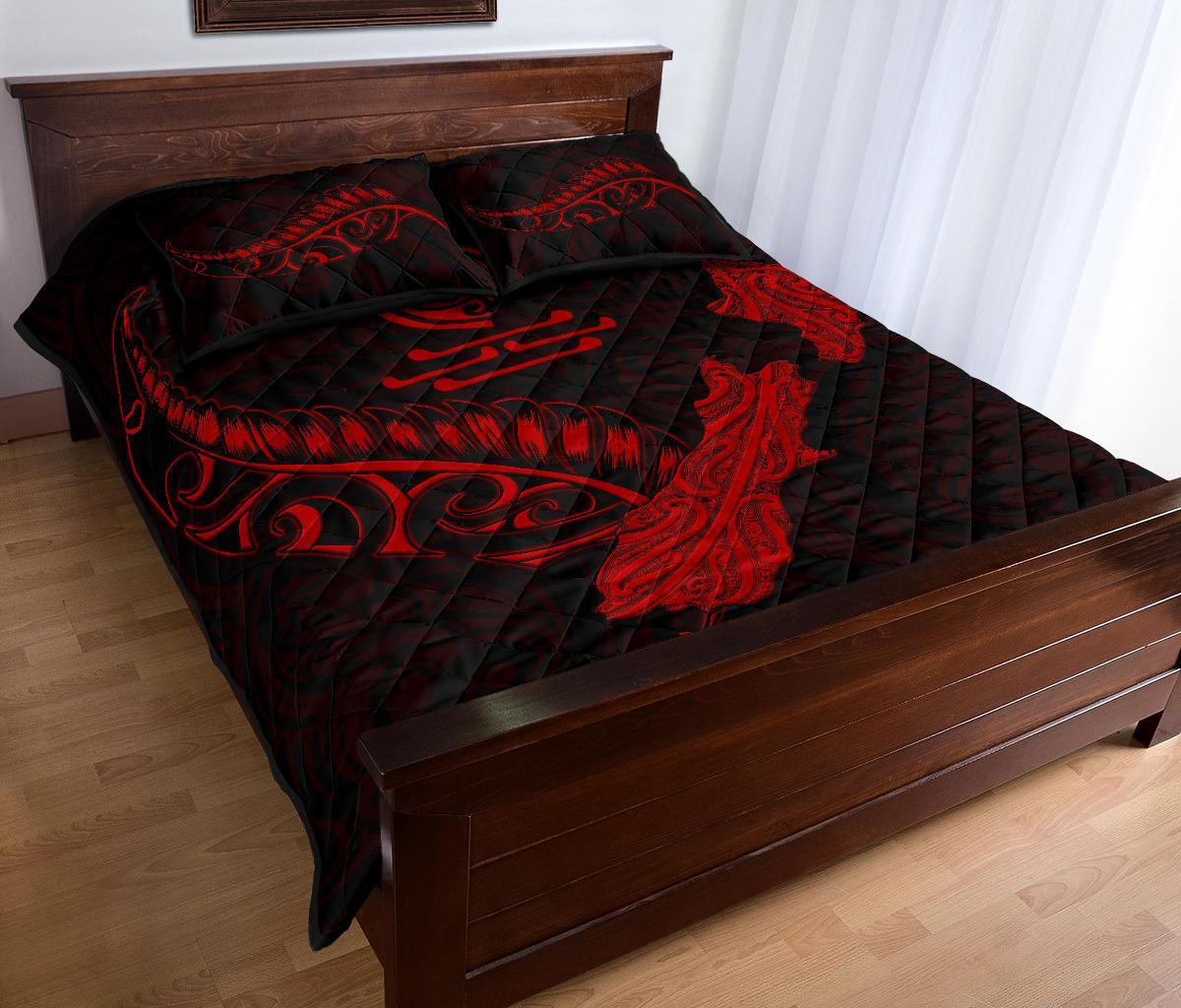 new-zealand-heart-quilt-bed-set-map-kiwi-mix-silver-fern-red