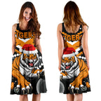 Wests Christmas Women's Dress Tigers Indigenous - Vibe Hoodie