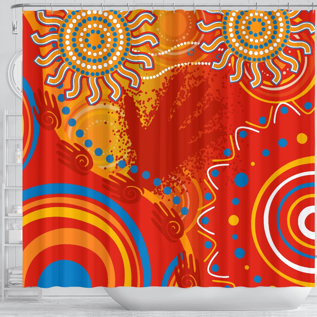 shower-curtain-sun-indigenous