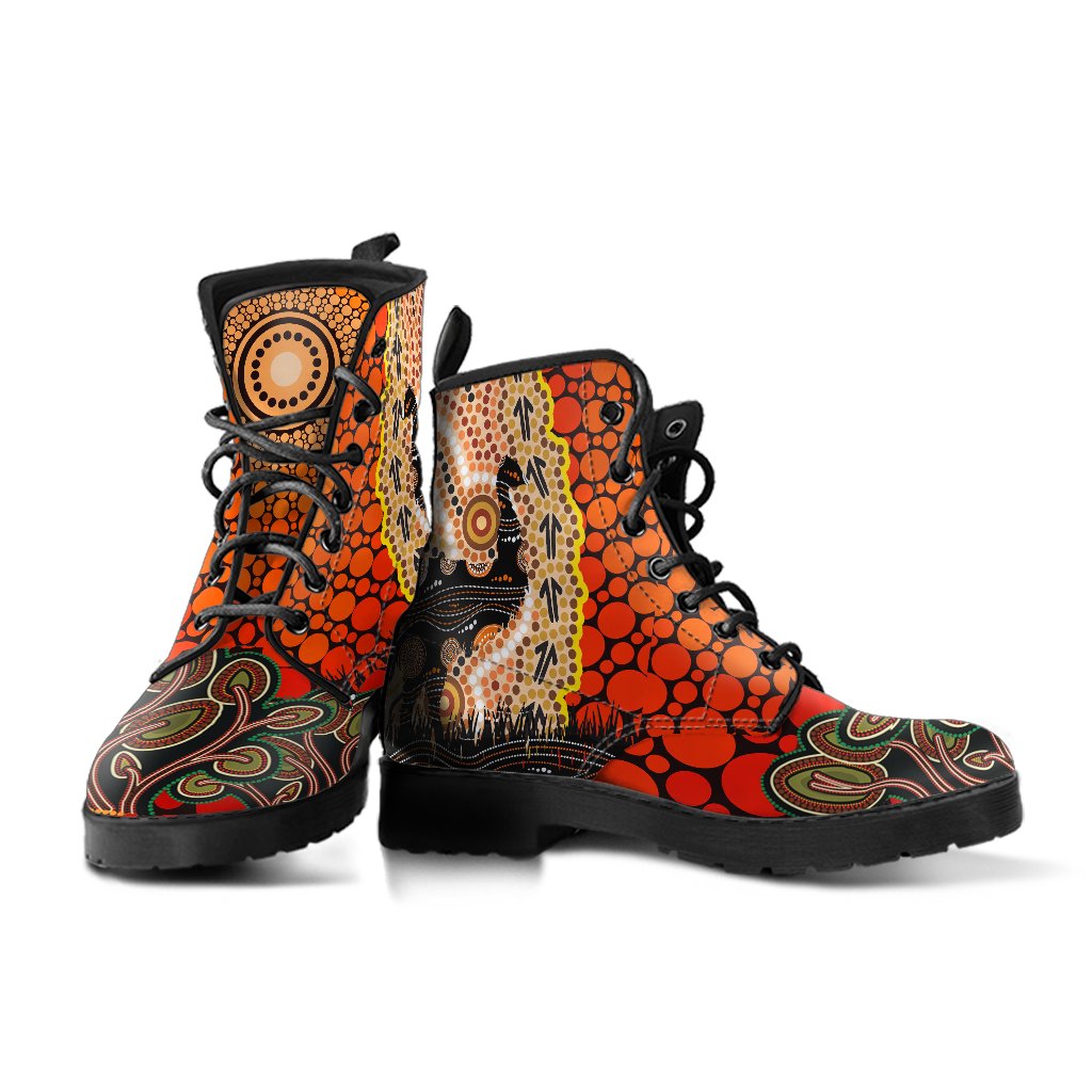 leather-boots-australian-aboriginal-sun-and-emu