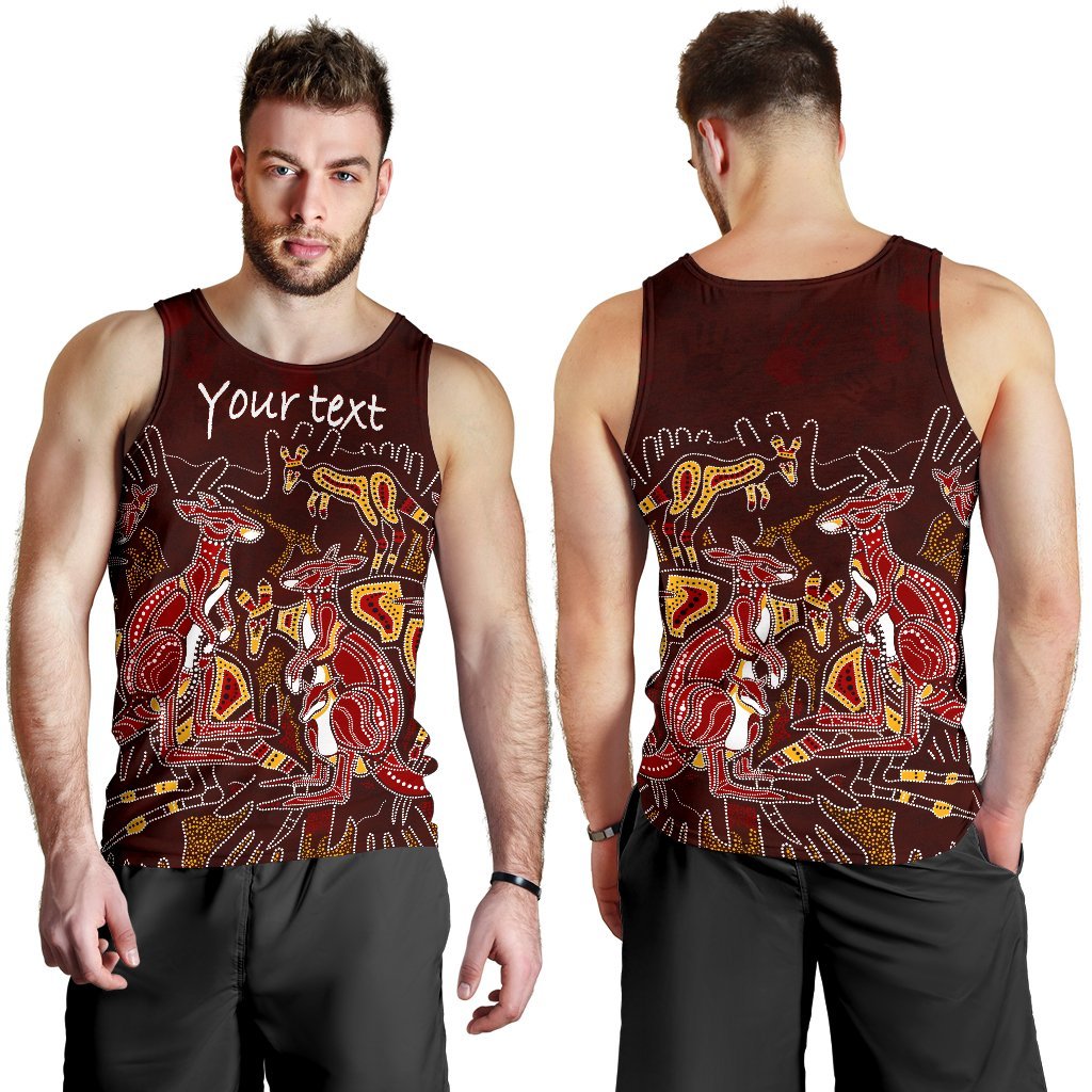 custom-aboriginal-mens-tank-top-kangaroo-family-with-hand-art