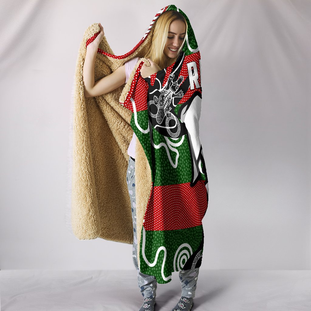 rabbitohs-indigenous-hooded-blanket-rabbit-head