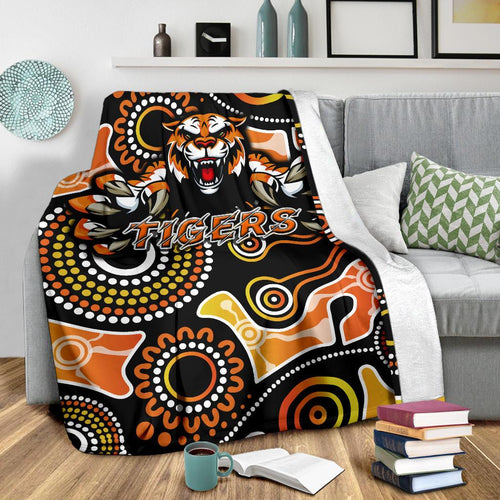 wests-premium-blanket-rugby-tigers-indigenous
