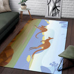 area-rug-kangaroo-rug-landscape-art-painting-ver01