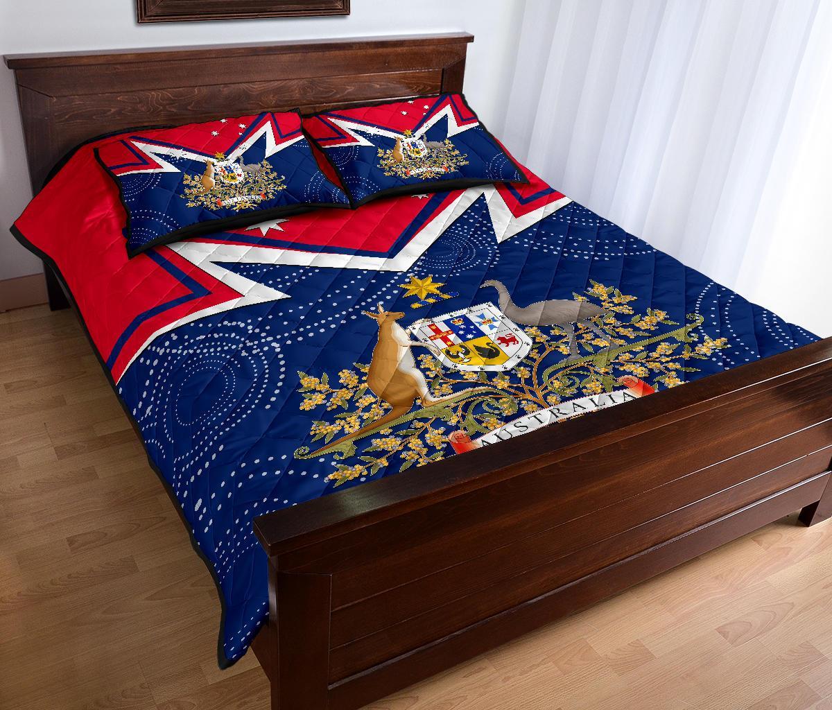 quilt-bed-set-australian-coat-of-arms-flag-color
