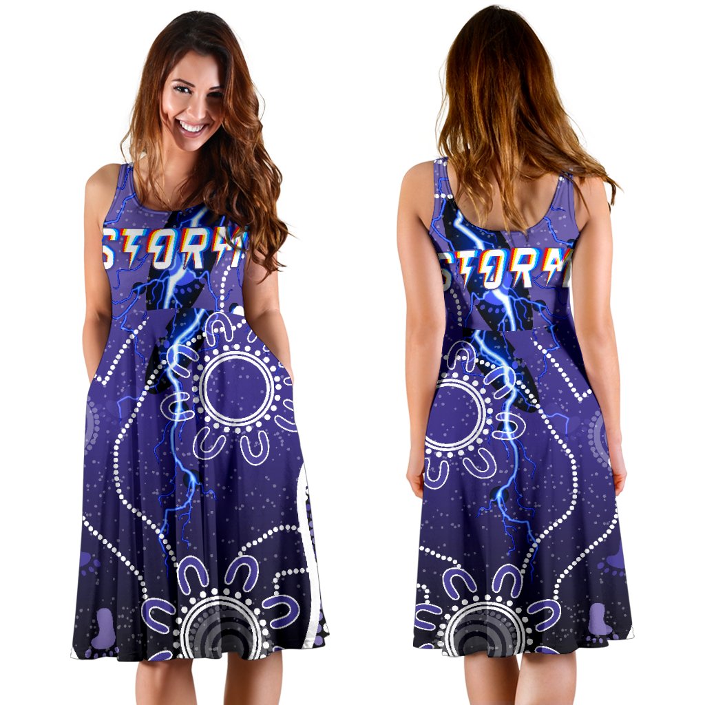 Melbourne Storm Women's Dress Indigenous - Vibe Hoodie