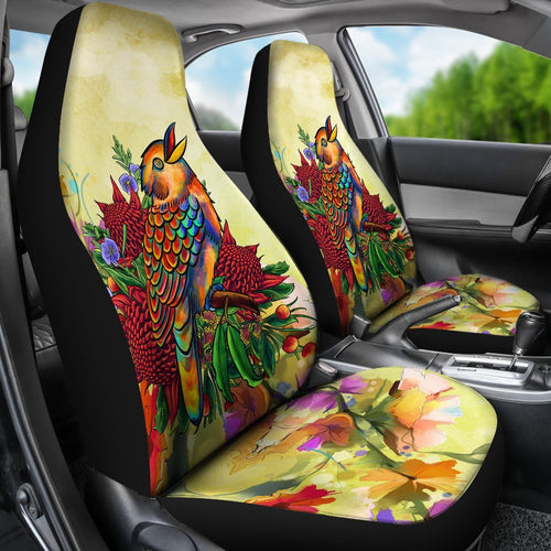 car-seat-covers-australia-kookaburra-with-waratah