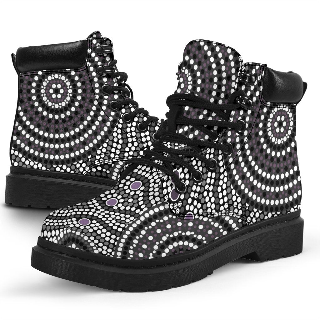 aboriginal-boots-circle-dot-painting-all-season-ver04