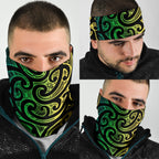 light-maori-tattoo-bandana-green