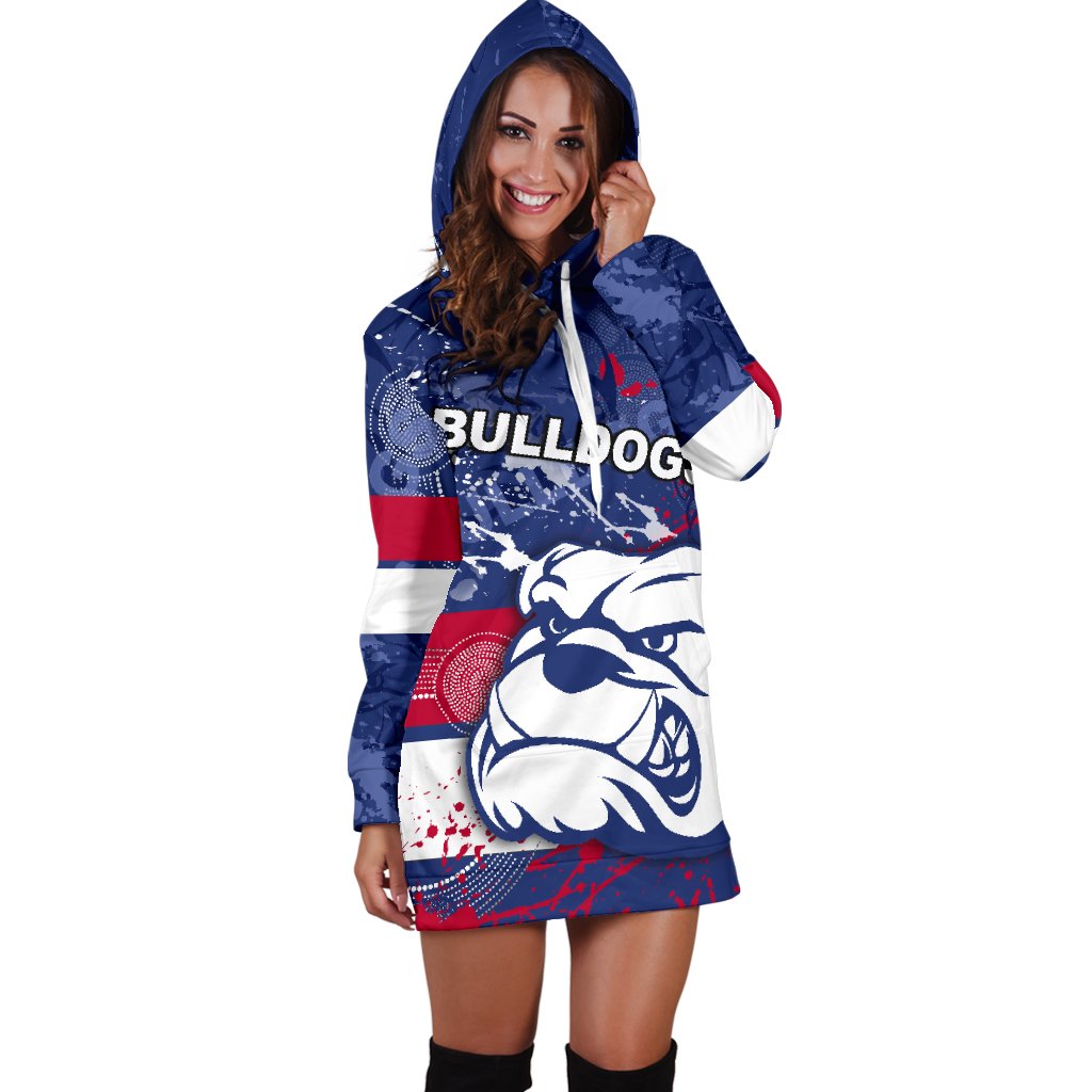 western-bulldogs-hoodie-dress