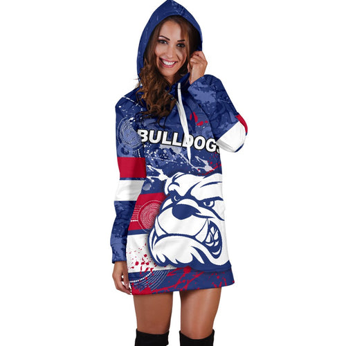 western-bulldogs-hoodie-dress