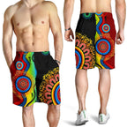 aboriginal-shorts-circle-dot-painting-indigenous-blue-dream-men