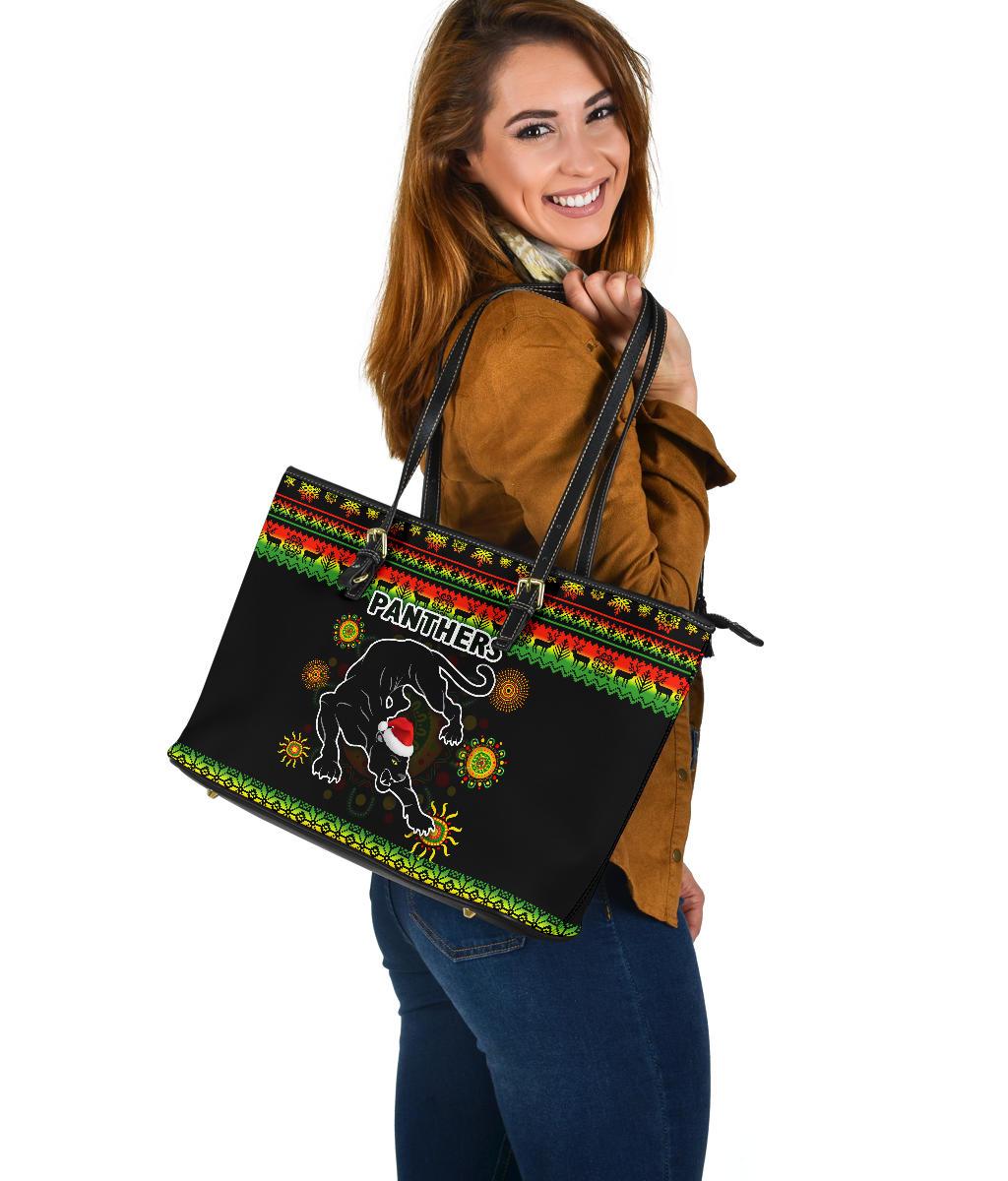penrith-panthers-christmas-large-leather-tote-indigenous