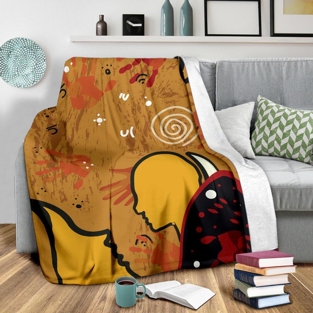 premium-blanket-mother-and-son-hand-art