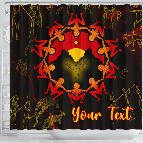 custom-aboriginal-shower-curtain-australia-map-and-indigenous-flag