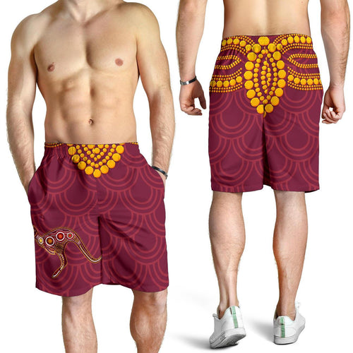 aboriginal-mens-short-aboriginal-kangaroo
