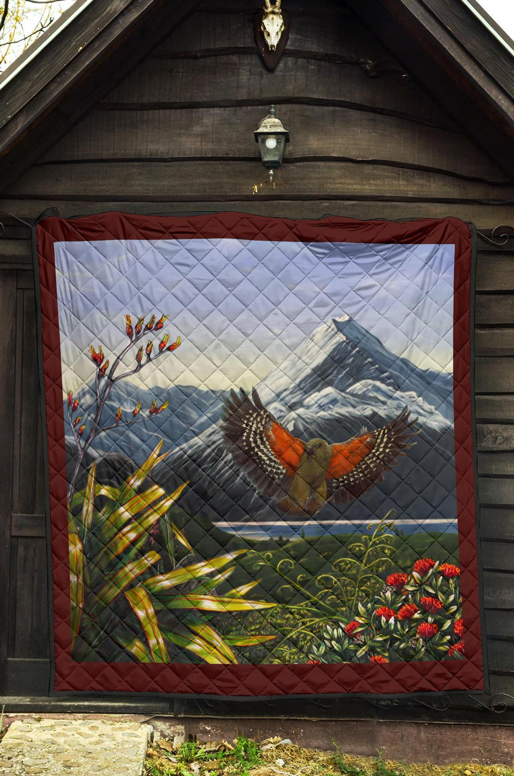 kea-bird-new-zealand-quilt