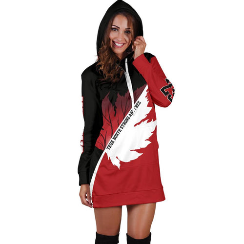 canada-strong-and-free-hoodie-dress