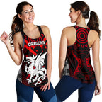 Dragons Women's Racerback Tank St. George Aboriginal - Vibe Hoodie