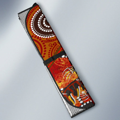 auto-sun-shades-aboriginal-dot-painting-flags-crocodile