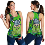 Canberra Women Racerback Tank Raiders Viking Indigenous - Vibe Hoodie